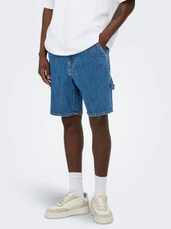 ONSFADE Mid Rise Locker geschnitten Shorts