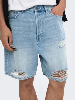ONSFADE Mid Rise Locker geschnitten Shorts