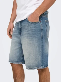 ONSFADE Mittlere Taille Locker geschnitten Shorts