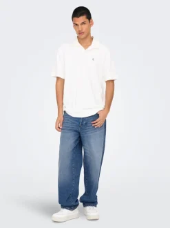 ONSFADE Mittlere Taille Locker geschnitten Jeans