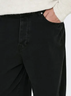 ONSFIVE Mid Rise Baggy Fit Jeans