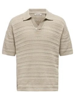 ONSGRAYSON Gestricktes Poloshirt