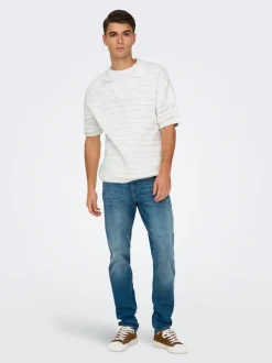 ONSGRAYSON Gestricktes Poloshirt