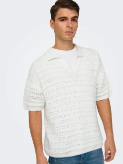 ONSGRAYSON Gestricktes Poloshirt
