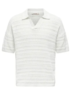 ONSGRAYSON Gestricktes Poloshirt