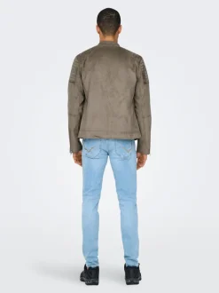 ONSGUS Kunstlederjacke