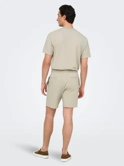 ONSKIAN Mittlere Taille Gerade geschnitten Shorts