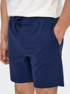 ONSKIAN Mittlere Taille Gerade geschnitten Shorts