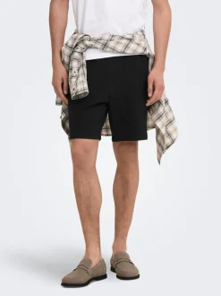 ONSKIAN Mittlere Taille Gerade geschnitten Shorts