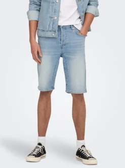 ONSKYLE Mittlere Taille Normal geschnitten Shorts