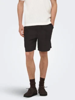 ONSLAURENCE Normal geschnitten Leinen Shorts