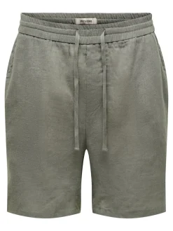 ONSLAURENCE Normal geschnitten Leinen Shorts