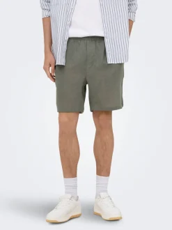 ONSLAURENCE Normal geschnitten Leinen Shorts