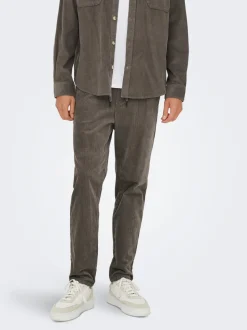 ONSLINUS Cordhose im Tapered Fit