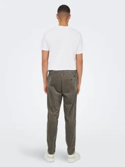 ONSLINUS Cordhose im Tapered Fit