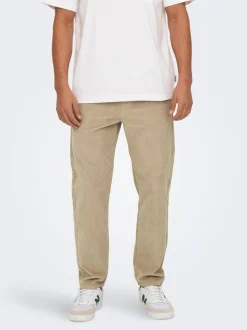 ONSLINUS Cordhose im Tapered Fit