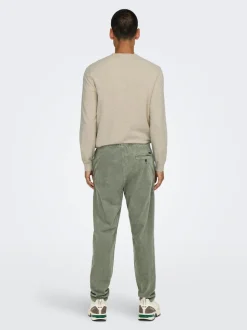 ONSLINUS Cordhose im Tapered Fit
