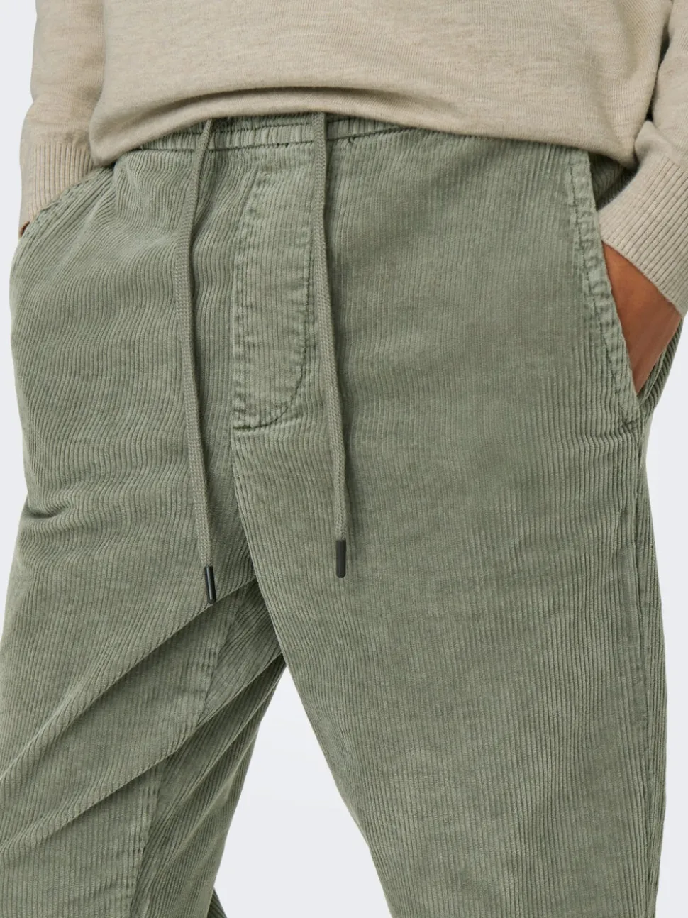 ONSLINUS Cordhose im Tapered Fit