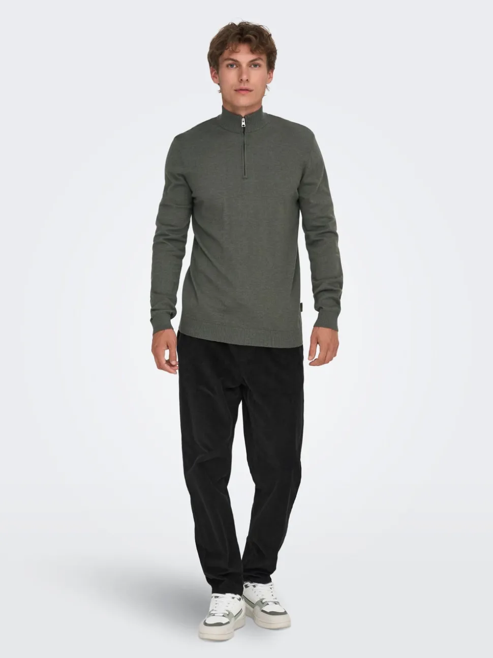 ONSLINUS Cordhose im Tapered Fit