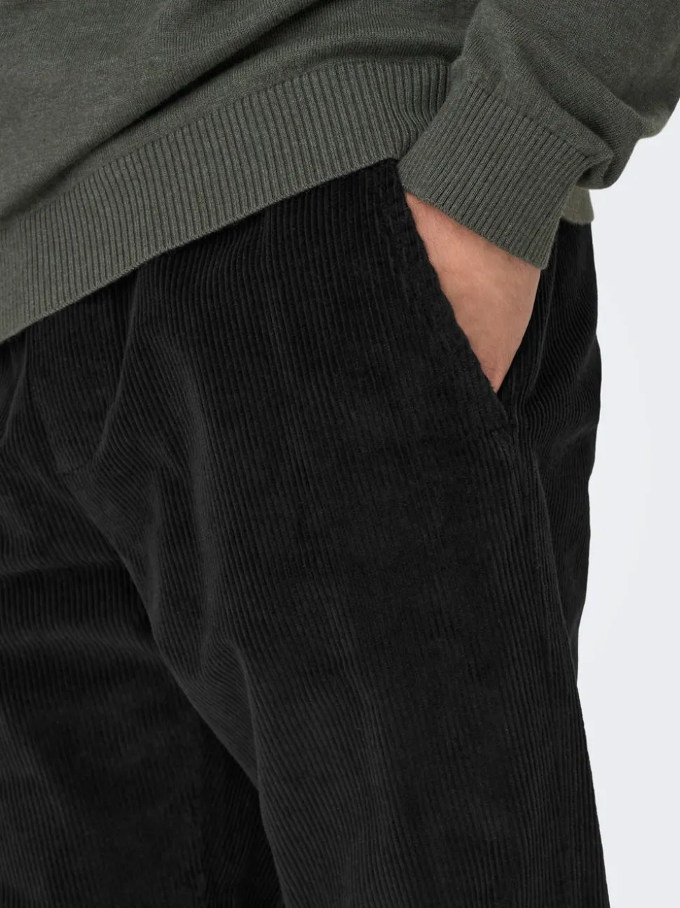 ONSLINUS Cordhose im Tapered Fit