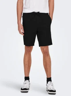 ONSLINUS Normal geschnitten Leinen Shorts