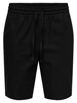 ONSLINUS Normal geschnitten Leinen Shorts