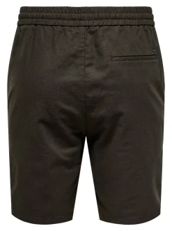 ONSLINUS Normal geschnitten Leinen Shorts