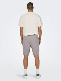 ONSLINUS Normal geschnitten Leinen Shorts