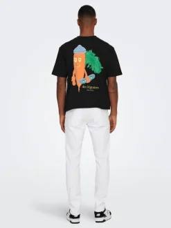 ONSLOOM Mid Rise Slim Fit Jeans
