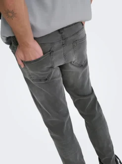 ONSLOOM Mid Rise Slim Fit Jeans