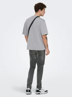 ONSLOOM Mid Rise Slim Fit Jeans
