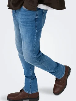 ONSLOOM Mid Rise Slim Fit Jeans