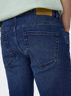 ONSLOOM Mid Rise Slim Fit Jeans