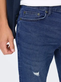 ONSLOOM Mid Rise Slim Fit Jeans