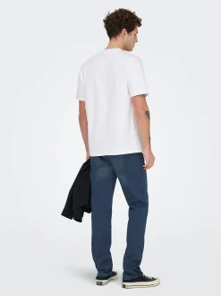 ONSLOOM Mid Rise Slim Fit Jeans