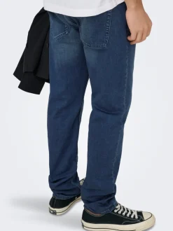 ONSLOOM Mid Rise Slim Fit Jeans
