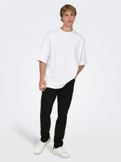 ONSLOOM Mid Rise Slim Fit Jeans