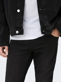 ONSLOOM Mid Rise Slim Fit Jeans