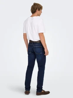 ONSLOOM Mittlere Taille Slim Fit Jeans