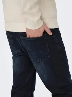 ONSLOOM Mittlere Taille Slim Fit Jeans