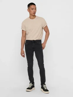 ONSLOOM Mittlere Taille Slim Fit Jeans