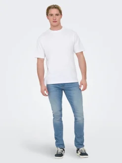 ONSLOOM Niedrige Taille Slim Fit Jeans