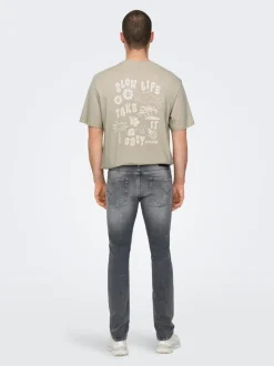 ONSLOOM Niedrige Taille Slim Fit Jeans