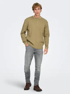 ONSLOOM Niedrige Taille Slim Fit Jeans