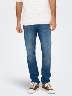 ONSLOOM Niedrige Taille Slim Fit Jeans