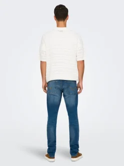 ONSLOOM Niedrige Taille Slim Fit Jeans