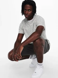 ONSMARK Mittlere Taille Normal geschnitten Shorts