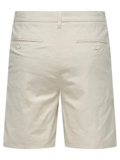ONSMARK Normal geschnitten Leinen Shorts