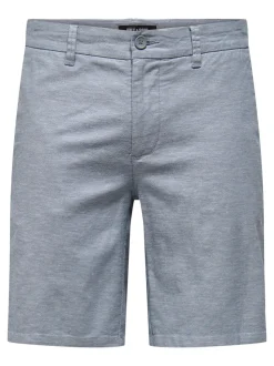 ONSMARK Normal geschnitten Leinen Shorts