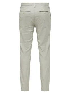 ONSMARK Verjüngt Leinen Chino Hose